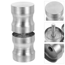 Masteelf Door Knob Knobs Bathroom Handle Smooth Surface Back-to-back