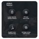 thumbnail image 4 of Metronomo electrónico AROMA Metrónomo 2 en 1 Altavoz BT para guitarra Piano Tambor Violín Metrónomo digital recargable con recuentos vocales Batería de gran capacidad 1300 mAh Pantalla a color VA Alta, 4 of 8