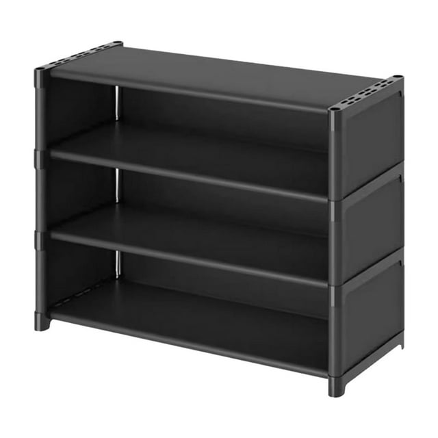 F Shoe Rack Multi Layer Dust Proof Shoe Cabinet Under Table Saving Space At The Door Plastic Storage Organizer 22.24X21.65X11.81 Inches 1.54 Lb