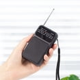 thumbnail image 3 of Radio portátil de bolsillo con conector para auriculares y excepcional recepción, 3 of 11