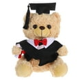 thumbnail image 1 of BRIGHTFUFU Graduación Bear Plush Animal de peluche Bear con Tasel Tasel Set Graduate Lindo Bear Graduación Muñecas de oso de peluche Juguete de palo de felpa para suministros de fiesta Negro, 1 of 1