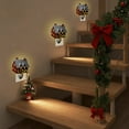 thumbnail image 6 of 1 PC Christmas House Night Light, Cute Small House Christmas Decoration, 360 Degree Swivel Plug with On/Off Switch, Christmas Night Light Plug into Wall, LED Night Light for Bedroom Bathroom Hallway, 6 of 7