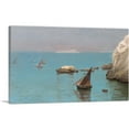 thumbnail image 1 of ARTCANVAS The Gulf Of Aqaba Canvas Art Print by Jean Leon Gerome - Size: 18" x 12" (0.75" Deep), 1 of 9