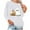 White#fall sweatshirts for women, variant on DDAPJ pyju Women's Halloween Ghost Sweatshirt Novelty Holiday Pullover Sweatshirt Funny Spooky Season Tops