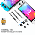 thumbnail image 3 of AARONMEI Lot de 2 Kit de Réparation de Joystick de Remplacement Analogique pour Nintendo Switch Joy-Cons, 3 of 6