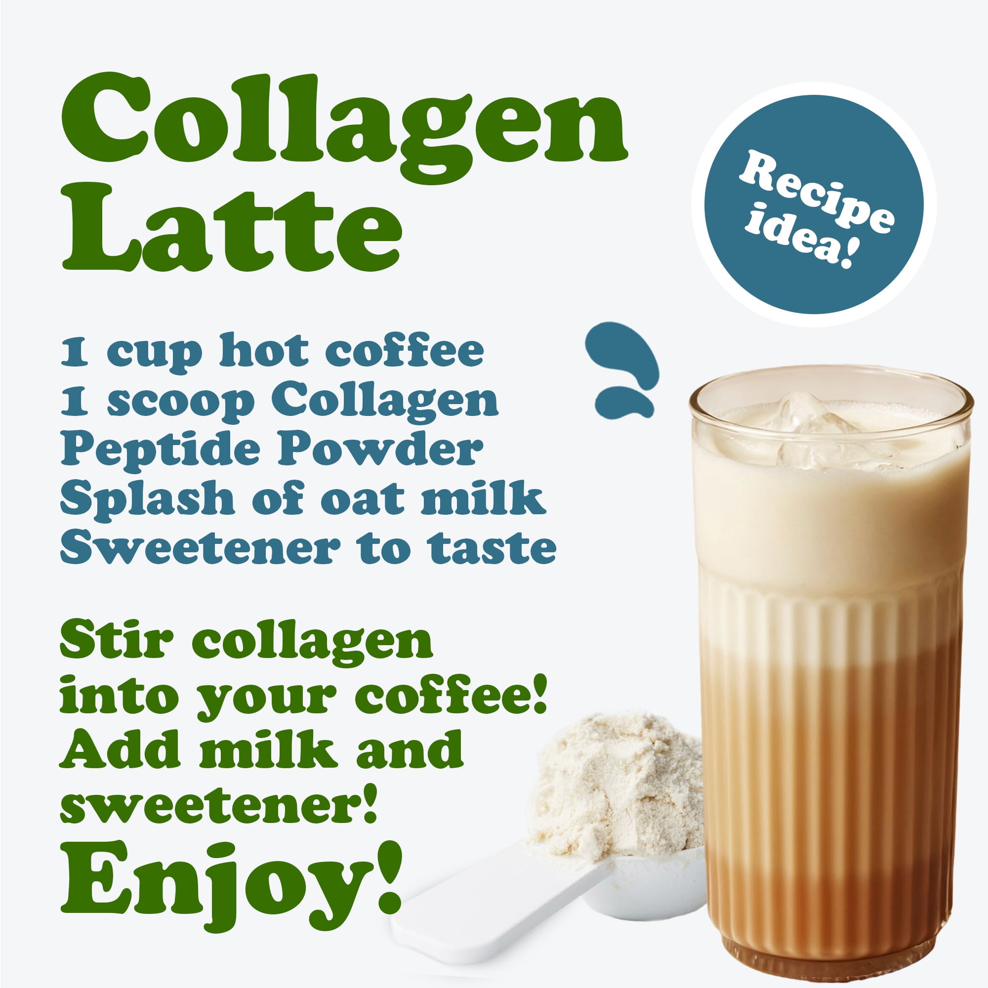 Collagen Peptide Powder, 1 Pound – Non-GMO, Keto Friendly, Bulk – by Food to Live