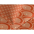 thumbnail image 4 of Ambesonne Geometric Quilted Bedspread Set 3 Pcs, Kimono Motifs Pattern, King Size, Orange Pale Yellow, 4 of 5