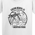 thumbnail image 4 of Inktastic Summer Vacation Mode Cocoa Beach Florida Youth T-Shirt, 4 of 5