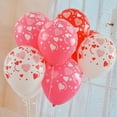 thumbnail image 3 of YAOMOBB Wedding Ballon Party Balloons Set 12 inch Love Heart Pattern Leak proof Eye catching Party Decoration, 3 of 4