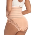 thumbnail image 4 of Fewfanhot Shapewear Underwear High Waisted Body Shaper Slimming Briefs Underwear Shapewear Bottoms Shorts, 4 of 9