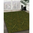 thumbnail image 3 of Ahgly Company Machine Washable Indoor Rectangle Transitional Midnight Gray Area Rugs, 8' x 10', 3 of 7