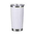 thumbnail image 1 of Taza de café con aislamiento, taza con aislamiento al vacío con tapa, taza con aislamiento para coche, Blanco, 1 of 9