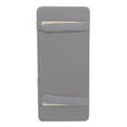 thumbnail image 3 of Unique Bargains Gray Faux Leather Car Sun Visor CD DVD Storage Sunglass Card Holder Pocket, 3 of 5
