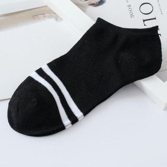 Dyfzdhu Unisex Stripe Fashion Skateboard Sock Comfortable Socks Low Cut Socks