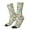 White, variant on Mushroom House Insect Frog Crew Socks for Men & Women, Breathable Casual Athletic Ankle Socks