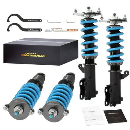 Maxpeedingrods 24 Ways Adjustable Damper Coilover Kit For Mitsubishi Eclipse 2000-2005 Shocks
