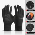 thumbnail image 5 of Winter Touch Screen Gloves for Outdoor Sports, Waterproof Windproof Touch Screen Gloves with Anti-Slip Grip Fleece Lined Warm Gloves, for Skiing, Running, and Daily Commute, 5 of 7