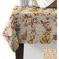thumbnail image 2 of Rectangle Tablecloth Waterproof for Kitchen Dining, Thanksgiving Polyester Wrinkle Textured Tablecloths, Indoor and Outdoor Decor Resistant Washable Desktop Protectors Tablecloths, 60x102 Inch, 2 of 6