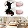 thumbnail image 1 of Pantuflas Con Punta Cerrada Felpa Perro Salchicha Lindas para Interior Y Exterior, 1 of 9