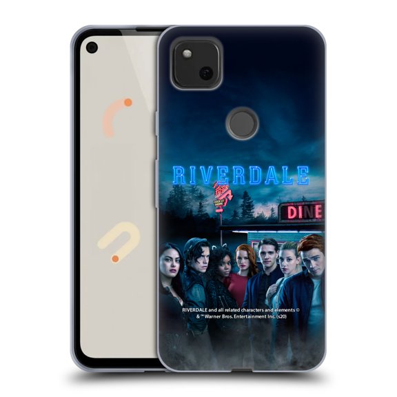 Head Case Designs Officially Licensed Riverdale Graphics 2 Group Poster 3 Soft Gel Case Compatible with Google Pixel 4a
