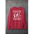 thumbnail image 5 of Old Glory Mens Sasquatch Ugly Christmas Sweater Long Sleeve Sweatshirt, 5 of 6