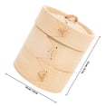 thumbnail image 2 of COMPUKAS 1 Set Bamboo Steamer Pot for Steaming with Nutrient Retention for Home Cooks, 2 of 6