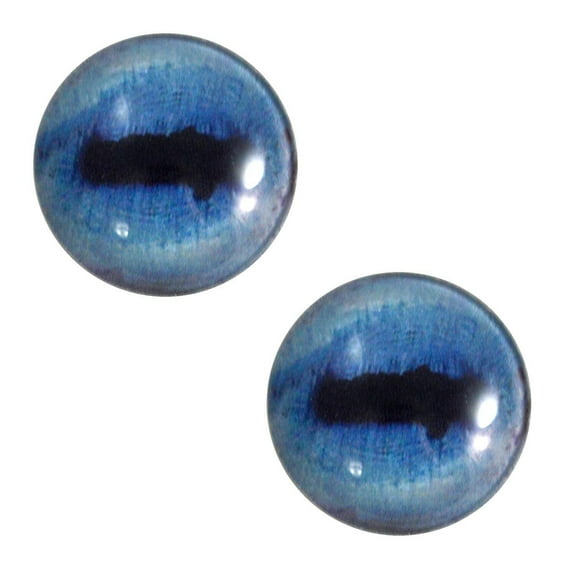 Blue Goat Glass Eyes