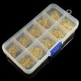 thumbnail image 4 of sweethay 500 unids/caja de anzuelos de pesca de acero al carbono 3 #-12 # anzuelos de plantilla de púas de tamaño mixto anzuelo de pesca de carpa Pescar Oro sweethay OD1170-01, 4 of 4