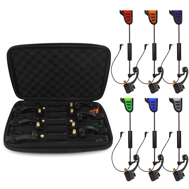Juego de pesca Indicador LED de mordida iluminado con almacenamiento yeacher Mundano