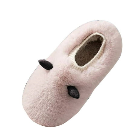 

Cptfadh Slippers For Women Shoes Women Slippers Autumn And Winter Comfortable Fashion Cartoon Cute Antlers Warm Indoor Non Slip