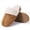 Button Chestnut, variant on Women's Fuzzy Slippers Memory Foam House Slippers for Women Warm Winter House Shoes, Chestnut