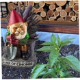thumbnail image 3 of Jardin GNOME Ornements Résine Nain Estatua Estatuilla Jardin Dollhouse Artisanat Décor de Jardin, 3 of 5