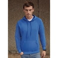 thumbnail image 3 of Fruit Of The Loom Mens Lightweight Hooded Sweatshirt / Hoodie (240 GSM), 3 of 4