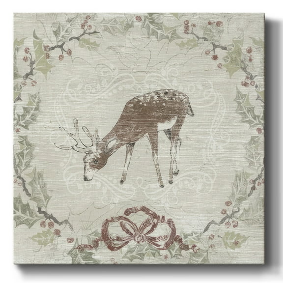 Cabin Christmas VI- Gallery Wrapped Canvas