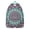 Greenish-blue, variant on Large Sunflower Floral Print Backpack Gift Idea, Durable School College Bookbag with Laptop Sleeve, Practical Unisex Backpack for Daily Use and Commuting