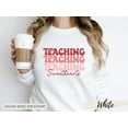 thumbnail image 3 of Teaching Sweethearts T-Shirt - Fun Pink Text Design for Valentine's Day, 3 of 7