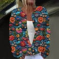 thumbnail image 1 of LOVZFMLL Cardigan pour Femmes Cardigan à Manches Longues Creusé Couleur Unie Veste Décontractée, 1 of 5