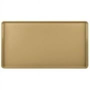 Cambro 1222D514 12" x 22" Earthen Gold Dietary Tray - 12/Case