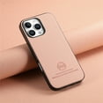 thumbnail image 2 of Dteck Case for iPhone 13 Pro Max,Slim Premium Canvas Grain PU Leather,Soft TPU Bumper,Non-Slip Anti-Scratch Shock-Absorbent,Protective Phone Cover for iPhone 13 Pro Max,Pink, 2 of 8
