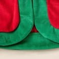 thumbnail image 6 of FYDUU Toddler Baby Girls Christmas Outfit Christmas Velvet Shawl Coat Hat Set Child Xmas Cape Party Dress With Hats Winter Baby Elegant Holiday Outfits Comfort Dailywear, 6 of 8