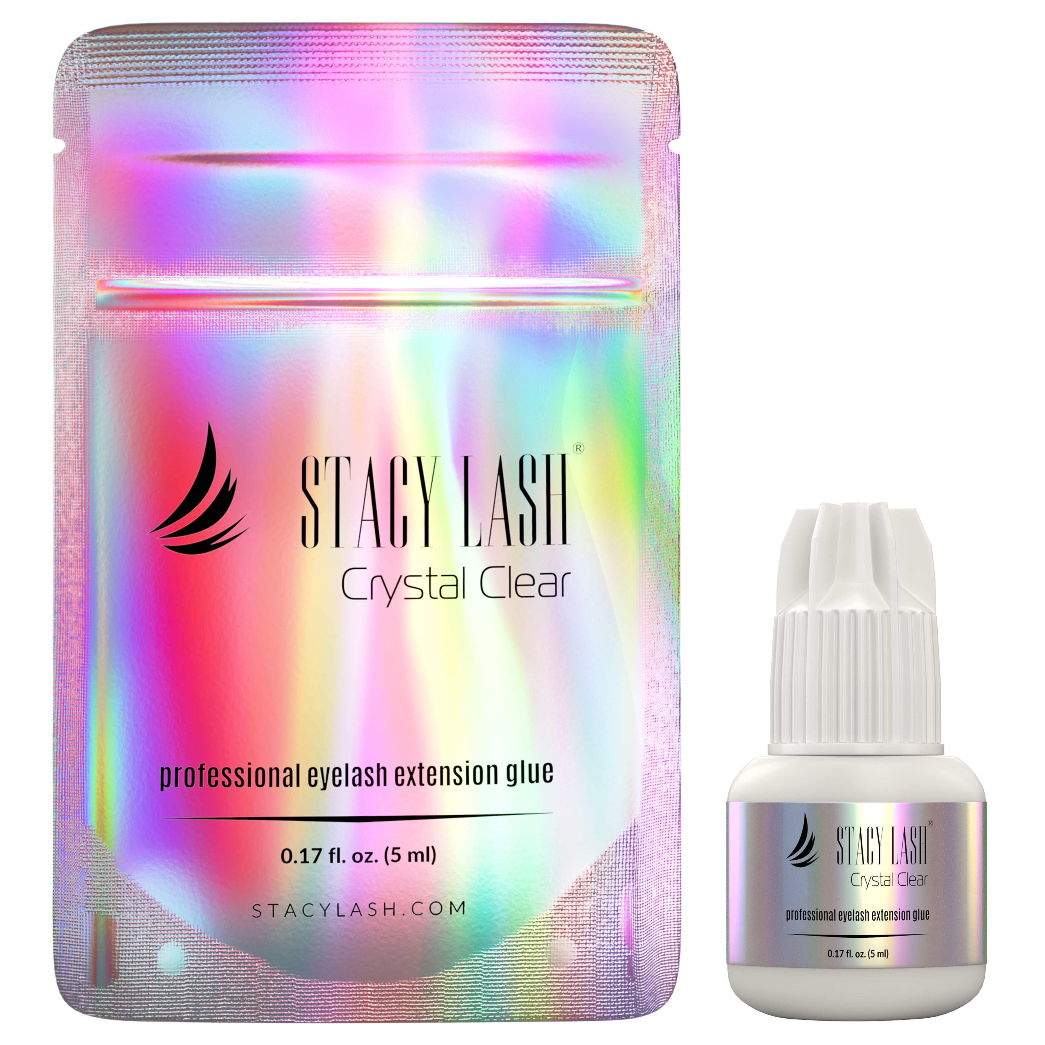 Stacy Lash Crystal Clear Adhesive (0.17fl.oz / 5ml) / Cyanoacrylate