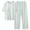 Green, variant on TEAJOPSUU Lounge Sets for Women Cotton Blend Pjs Set Short Sleeve Tops and Long Pants Soft Comfy Pajamas 2 Piece Outfits M-2X Blue