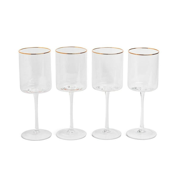 Verres à vin de table et thym, 15 oz, ensemble de 4 pièces