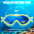 thumbnail image 6 of Kids Swim Goggles for Age 3-15 Boys Girls, 2 Pack Swimming Goggles Anti Fog No Leaking Anti Fog Kids Goggles and 2024 Upgraded Design, 6 of 6