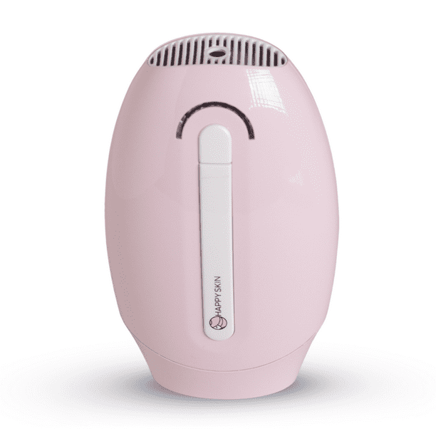 Happy Skin Depiladora de luz pulsada - 500,000 flashes - Nueva generación – Color rosa - Depilación IPL fácil sin salir de casa Happy Skin Nueva Generación