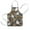 Halloween Cute Ghosts-1, variant on Halloween Cute Ghosts Pattern Kids Aprons for Girls and Boys,Adjustable Neck Strap Toddler Aprons for Kids Cooking Baking,23.6"x19"