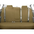 thumbnail image 2 of CalTrend Rear Solid Back & 40/60 Cushion Cordura Seat Covers for 2008-2010 Ford F-250-450 - FD335-06CA Beige Insert and Trim, 2 of 3