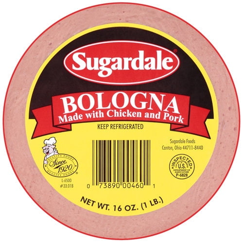 Sugardale Bologna, 16 Oz.