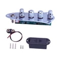thumbnail image 1 of Esquirla Loaded Guitar Control Plate 4 Ways with Knobs Prewired Volume Tones Adjustment, 1 of 8
