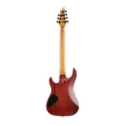 Cort KX Series Multi Scale 7 String Electric Guitar - Open Pore Mahogany